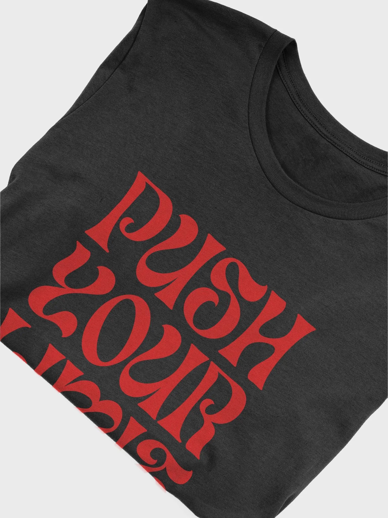 Limit-Pushing Red Typography Tee product image (2)