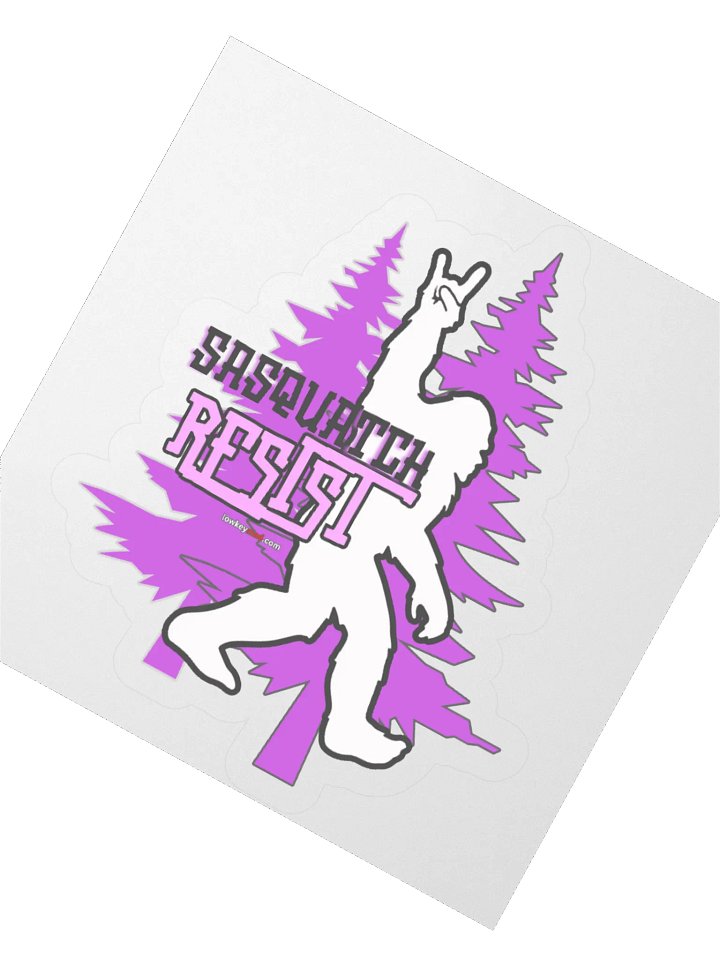 Sasquatch Says RESIST Sticker product image (3)