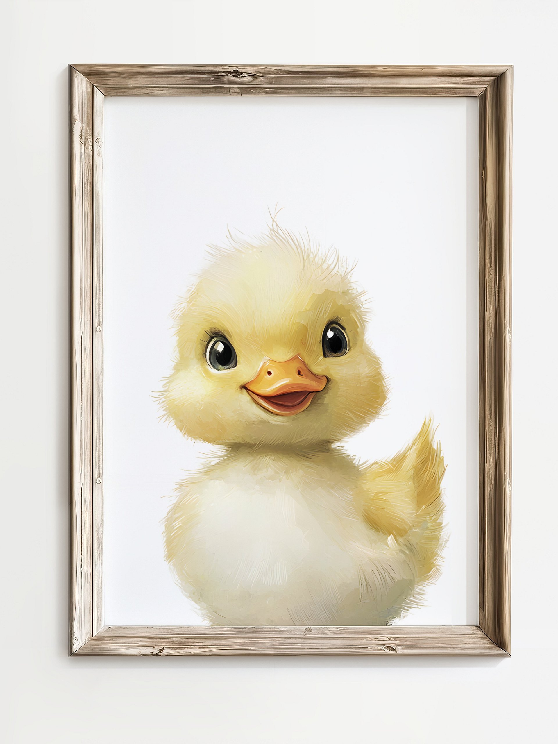 Fluffy Duck Farm Nursery Print product image (1)
