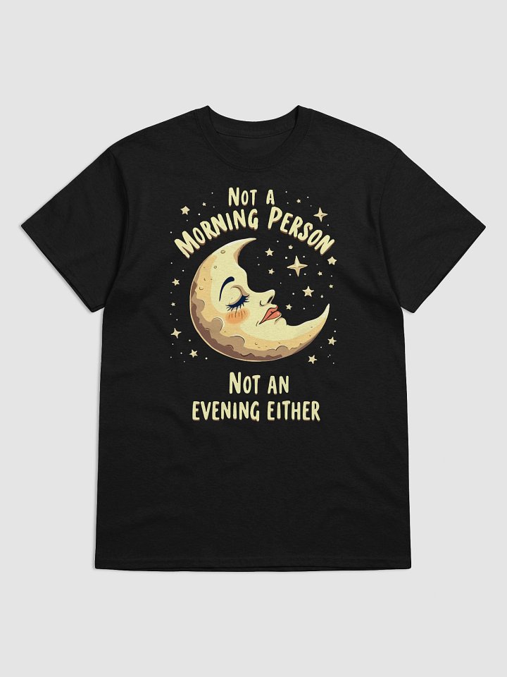 Not a Morning Person, Not an Evening Either T-Shirt product image (1)