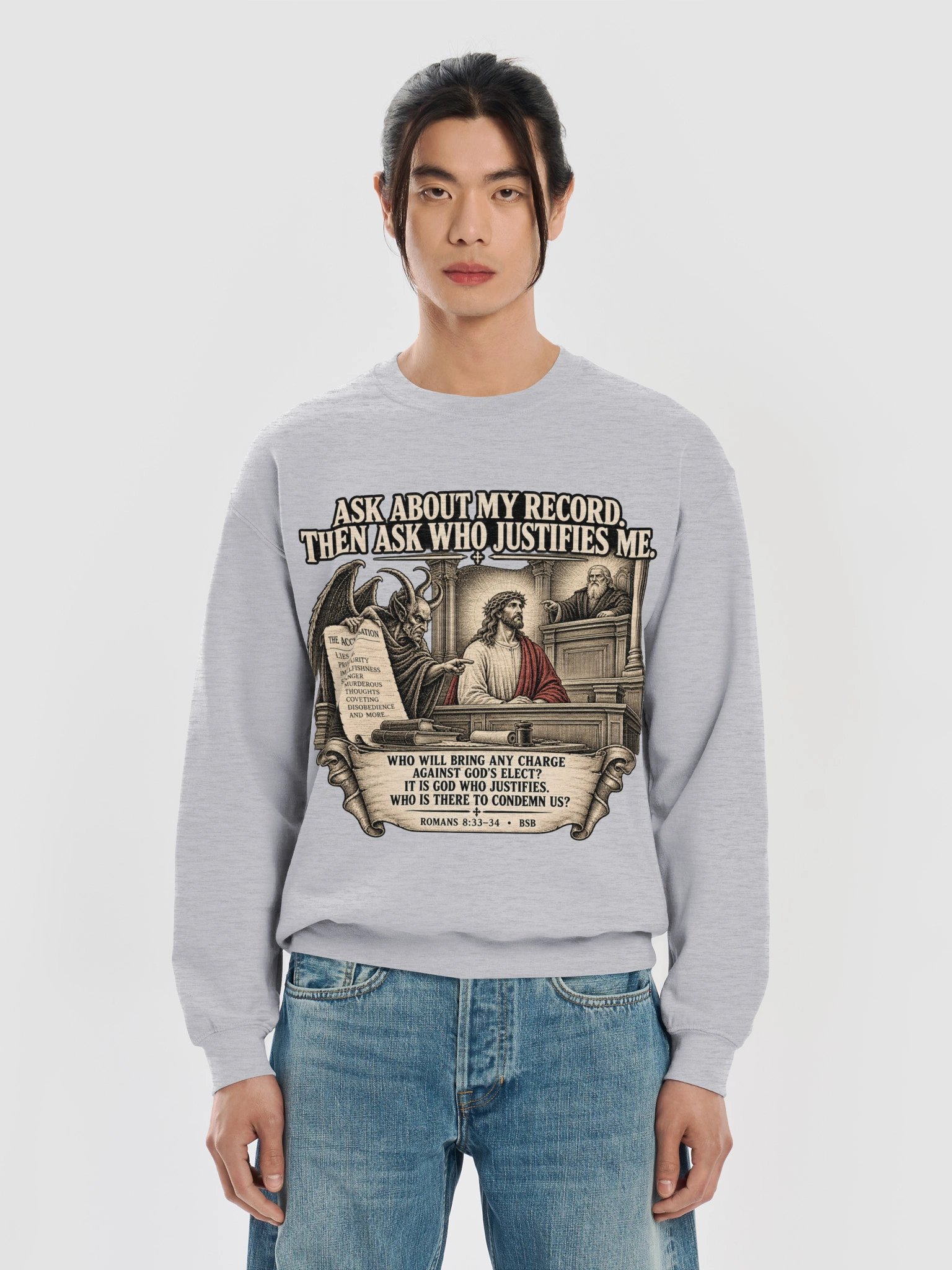 Who Justifies Me? Sweatshirt product image (13)