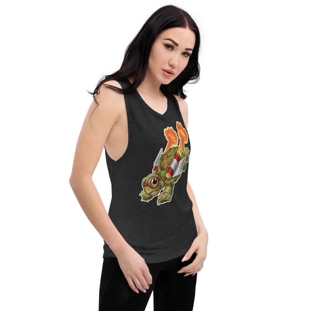 Jetpack Tortoise - SFA Women's Muscle Tank product image (10)