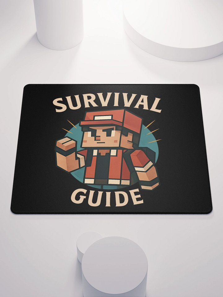 Survival Guide Gaming Mousepad product image (1)
