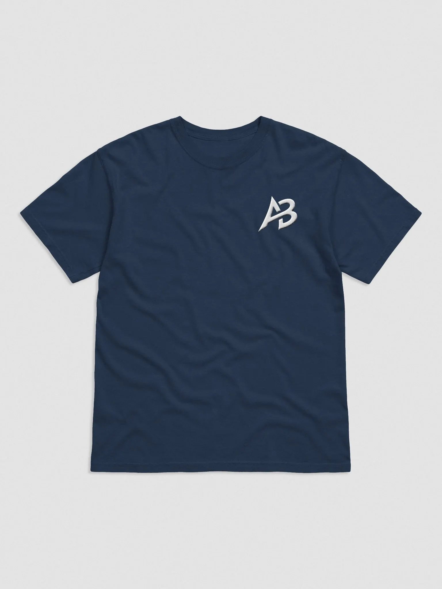 White AB Logo T-shirt product image (1)