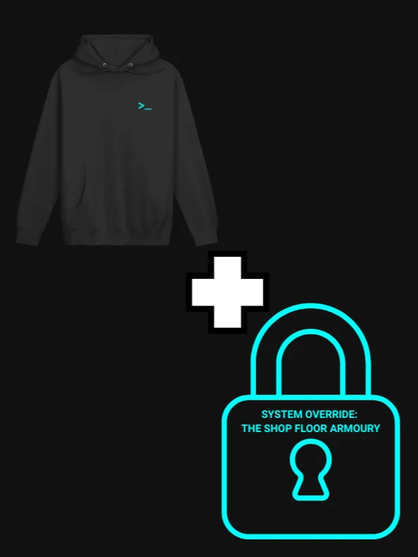 THE FULL TACTICAL KIT: Heavyweight Hoodie + Digital Vault product image (1)