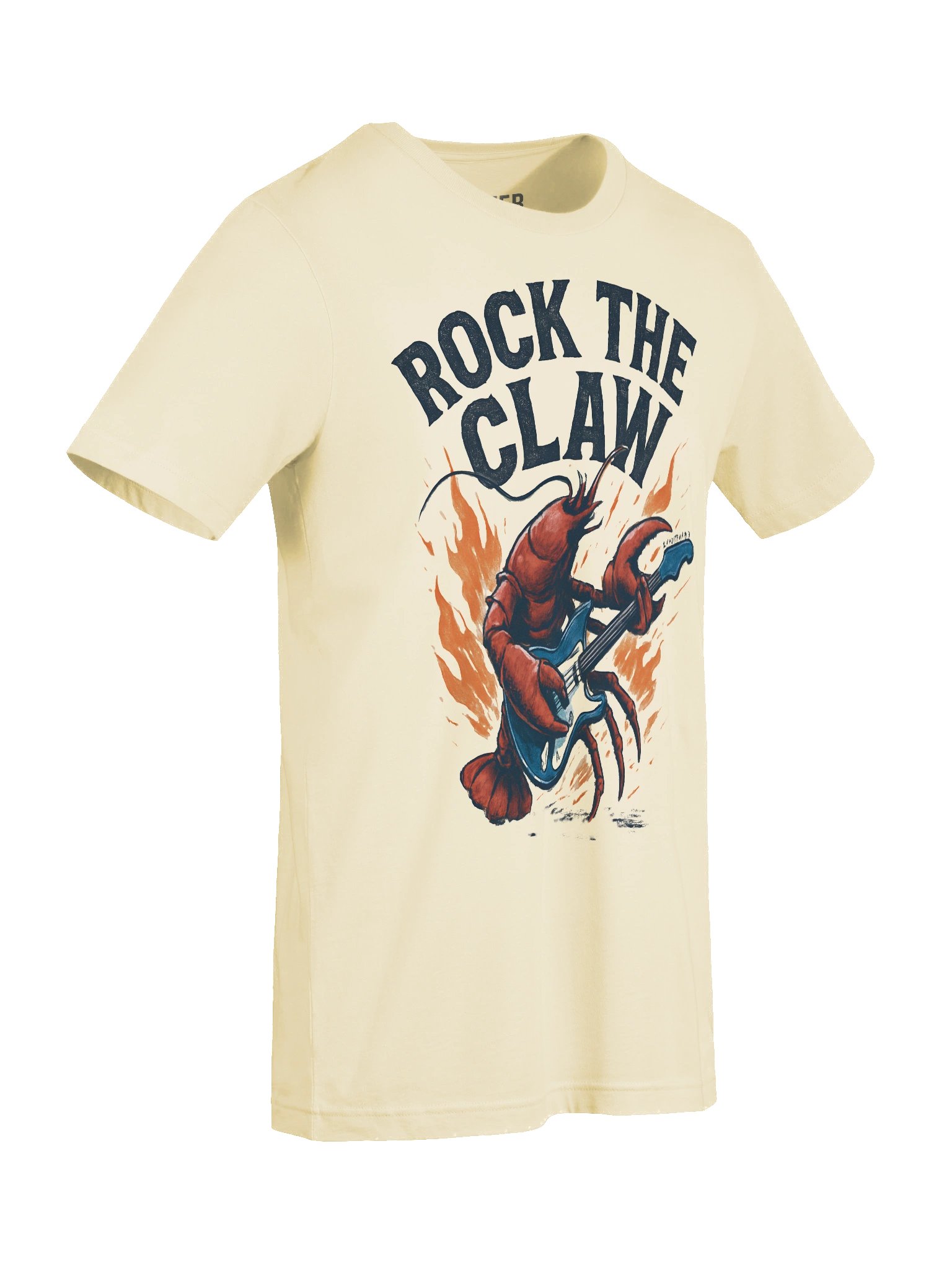 The Rockstar Lobster T-Shirt | Funny Lobster Guitar Graphic Tee product image (10)