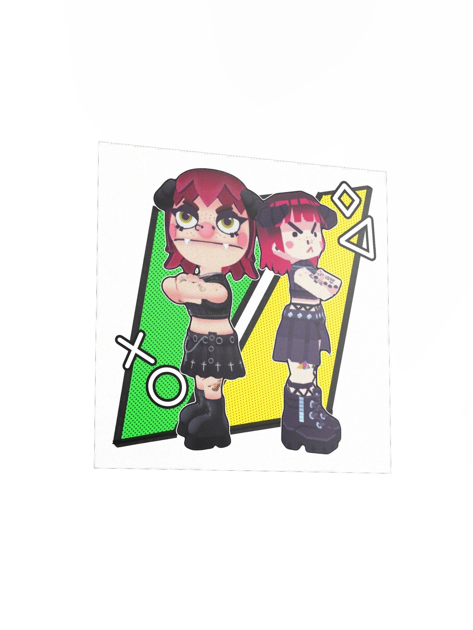 Puppet X Low-Poly Comic Poster product image (9)