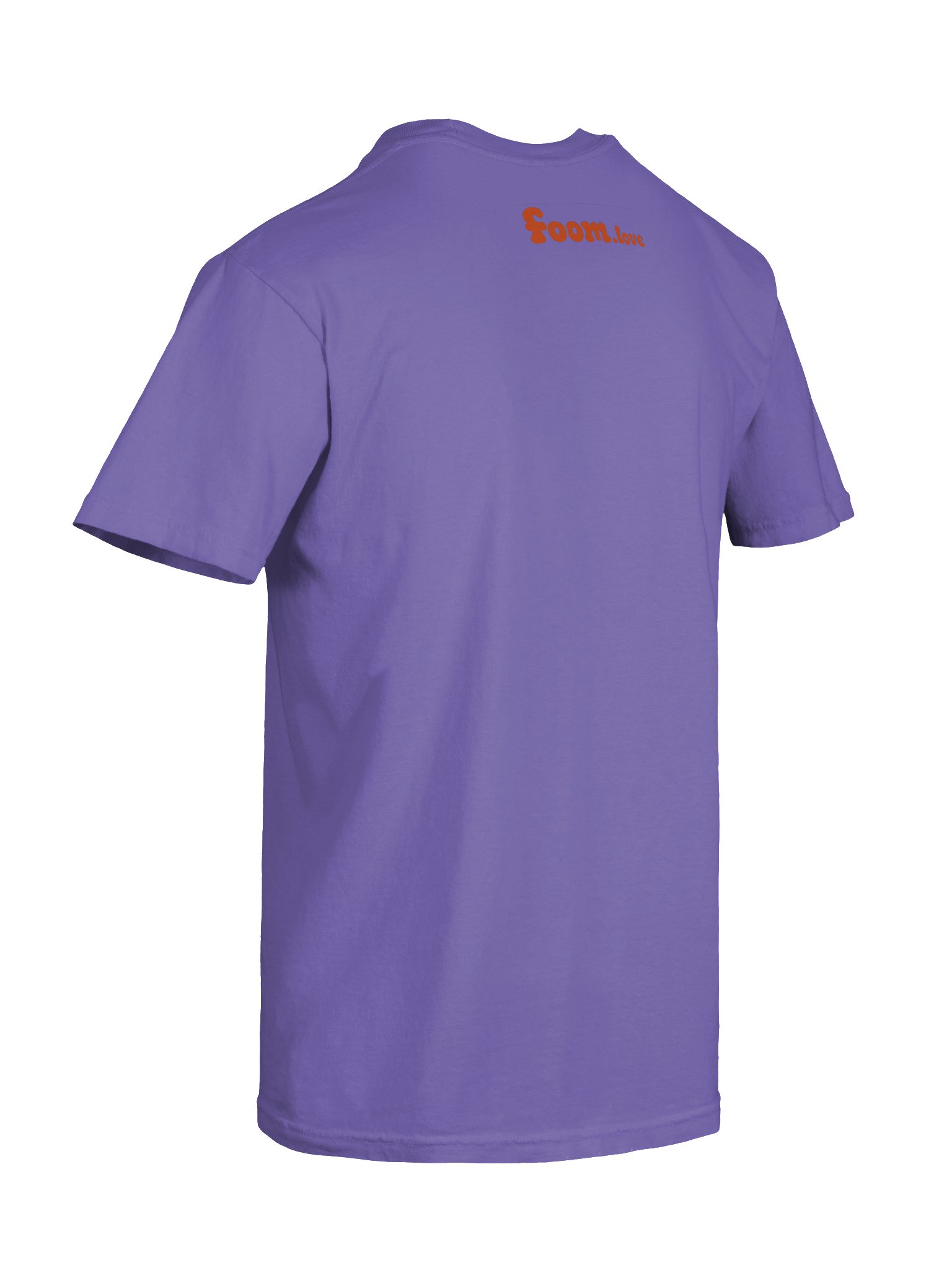 Foom! Orange Violet Bubble Splash Tee product image (8)