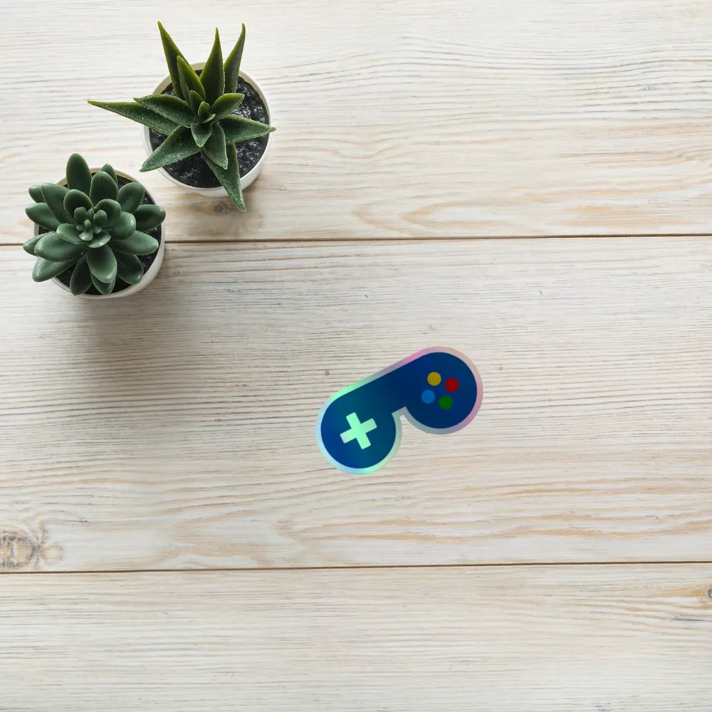 Holographic Sticker - CapnKentroller product image (8)