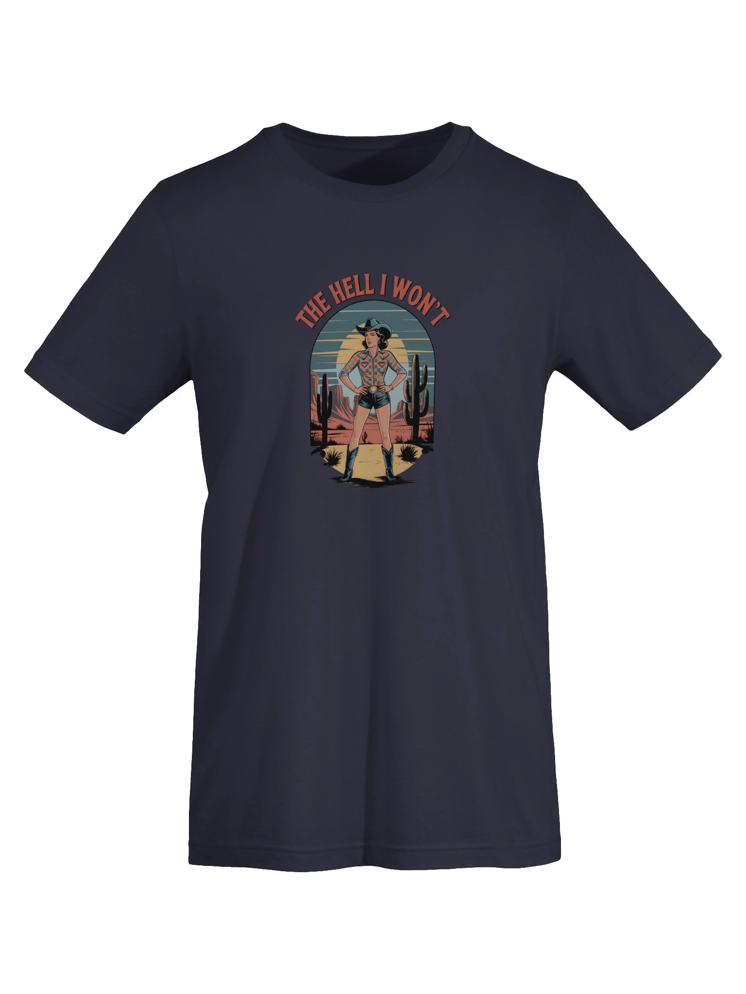 [BJ Designs] The Hell I Won't Unisex Graphic Tee product image (7)