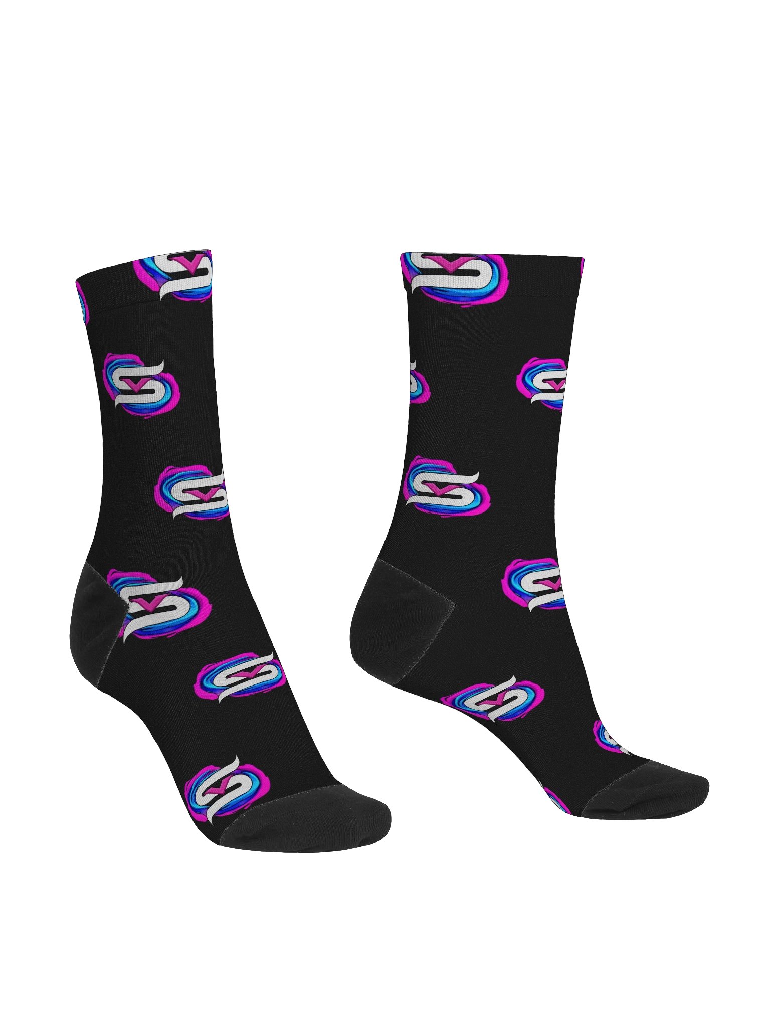 Eco-Chic Abstract Crew Socks product image (3)