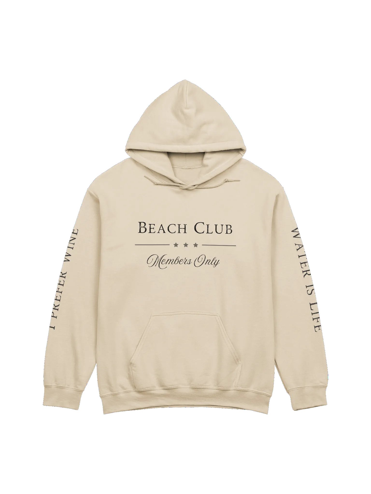 BEACH CLUB - MEMBERS ONLY HOODY product image (1)