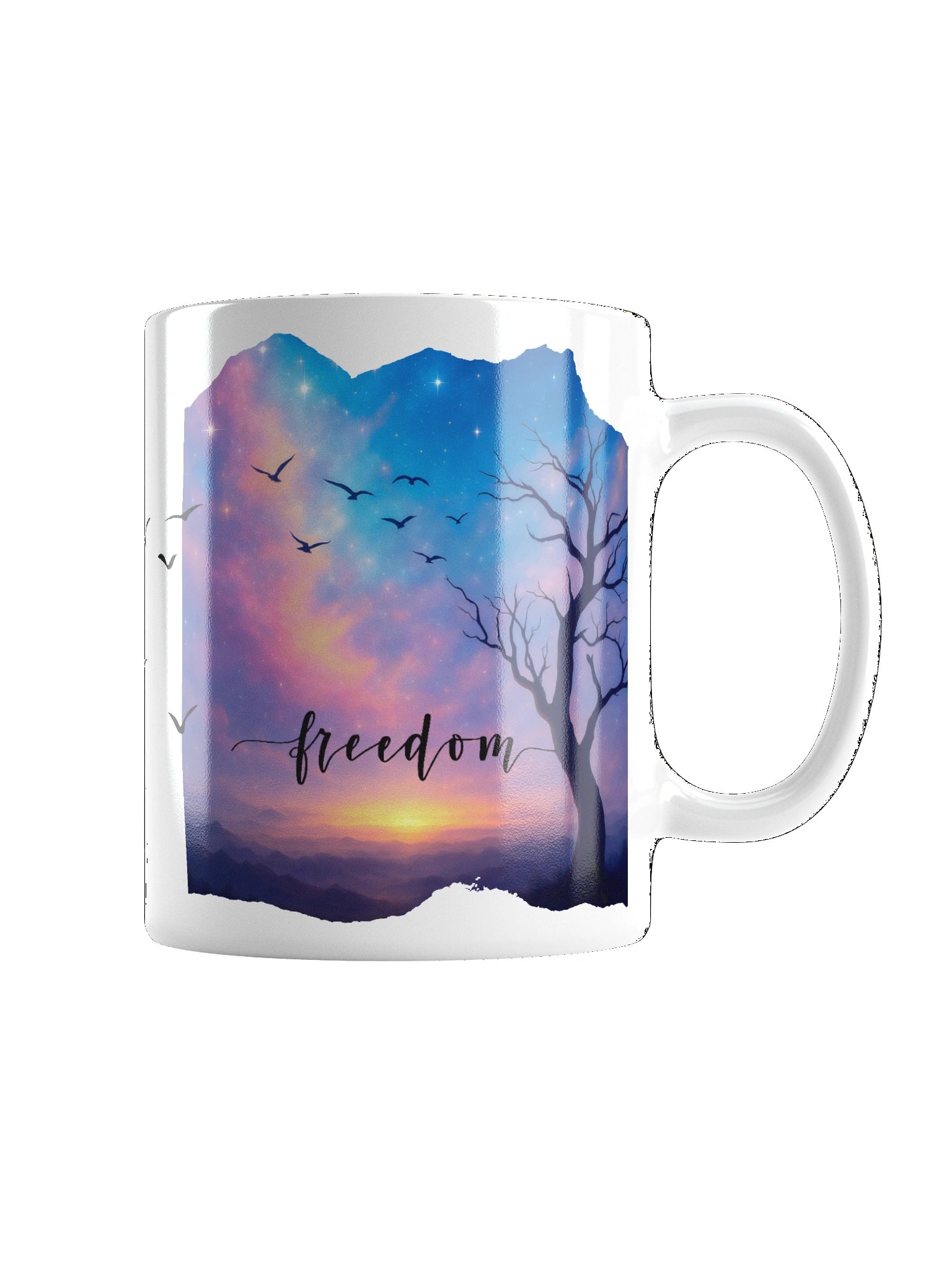 Night of Freedom, Glossy Mug product image (3)