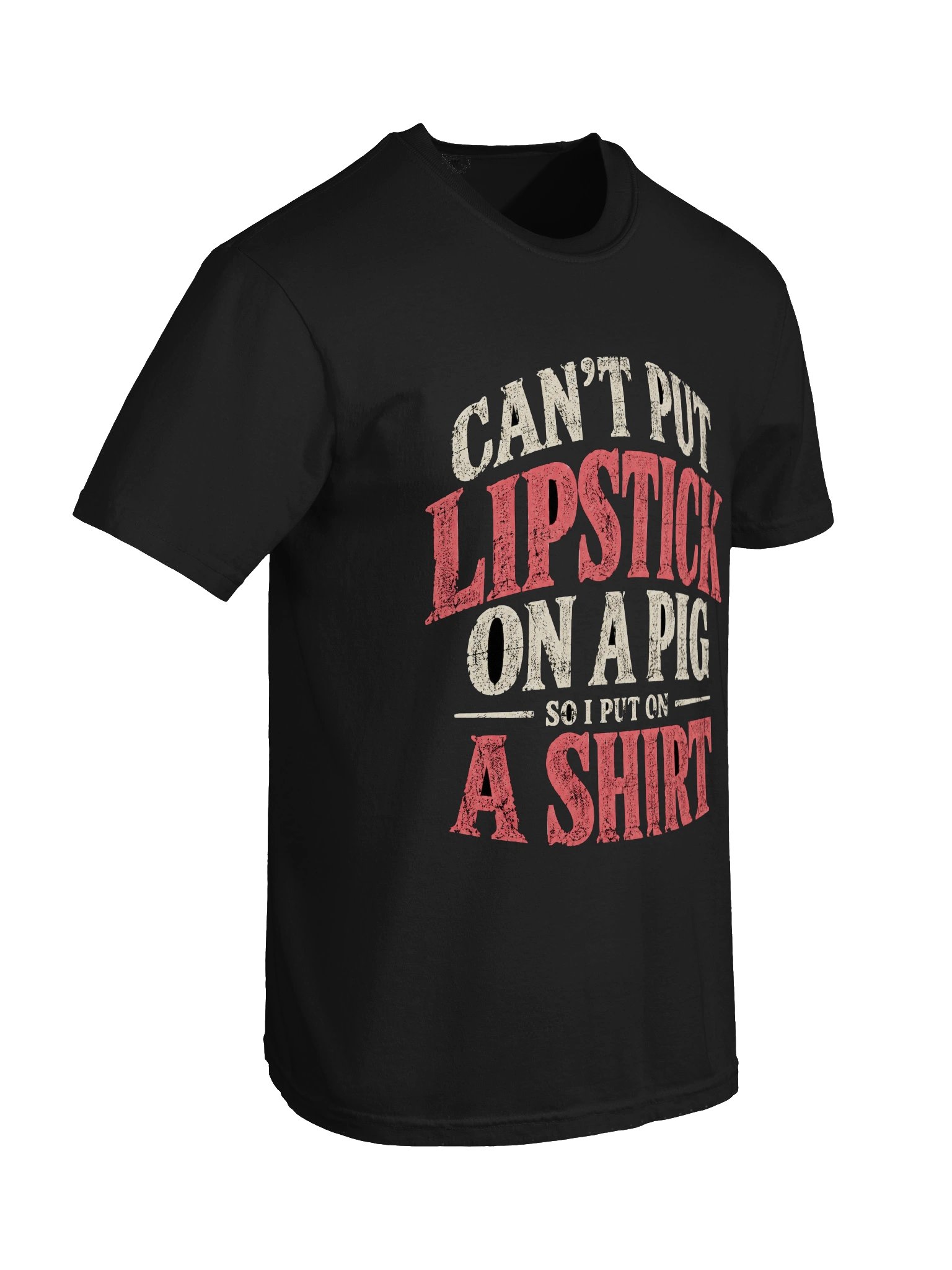 Can't Put Lipstick on a Pig Heavyweight Tee product image (6)