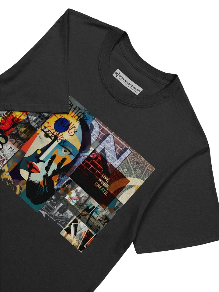 Live, Work, Create by Edward Martin T-Shirt product image (1)