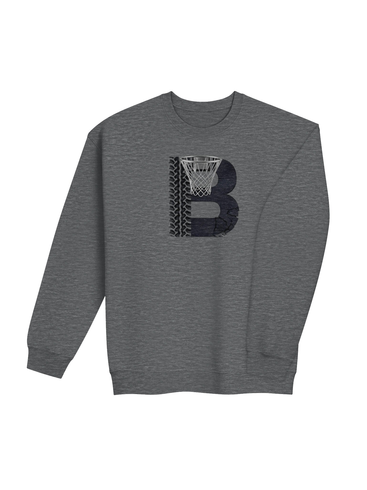 Cracked B Basketball Crewneck product image (4)