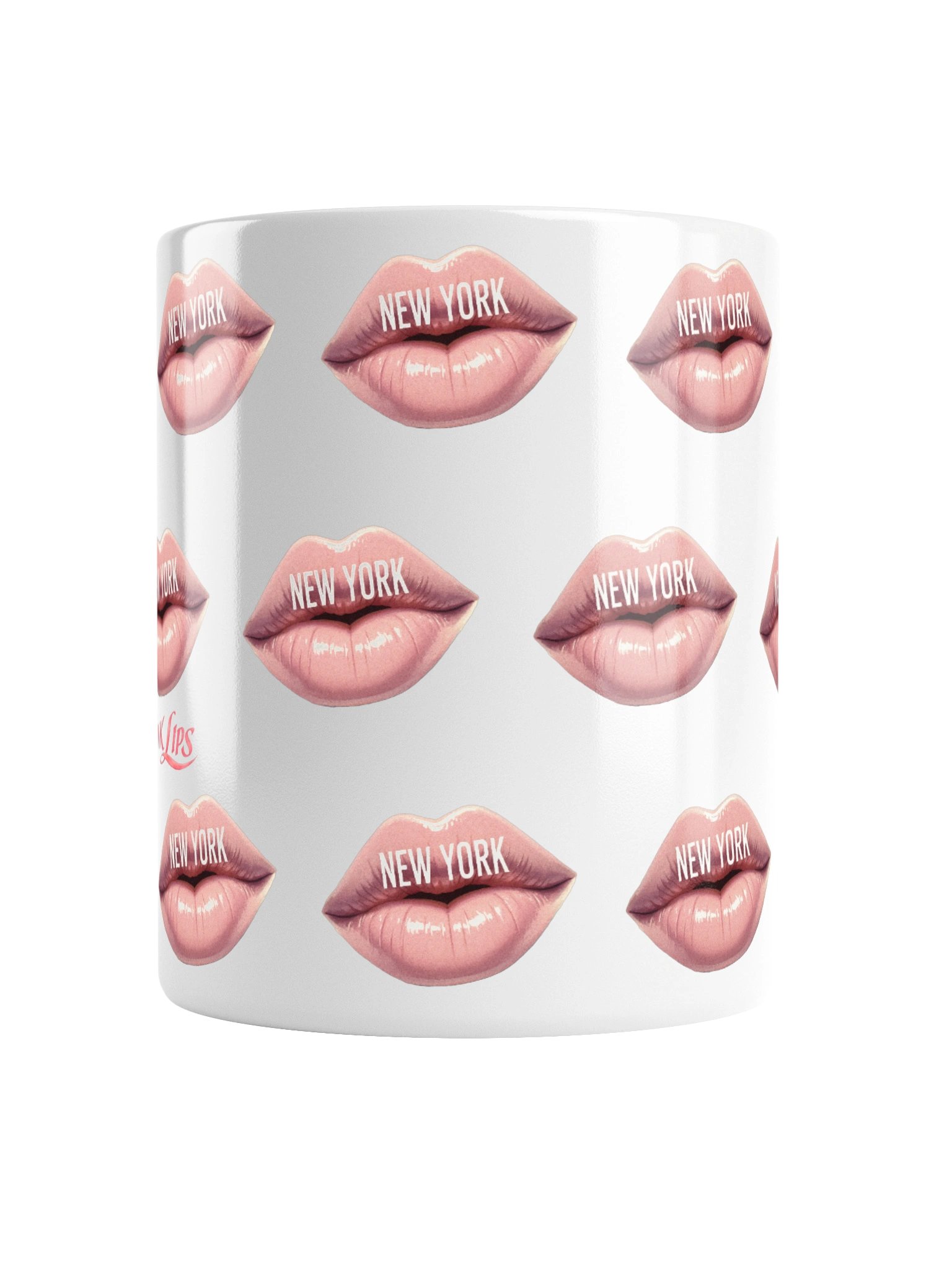 NEW YORK PINK LIPS XL COFFEE MUG (20 OZ) product image (2)