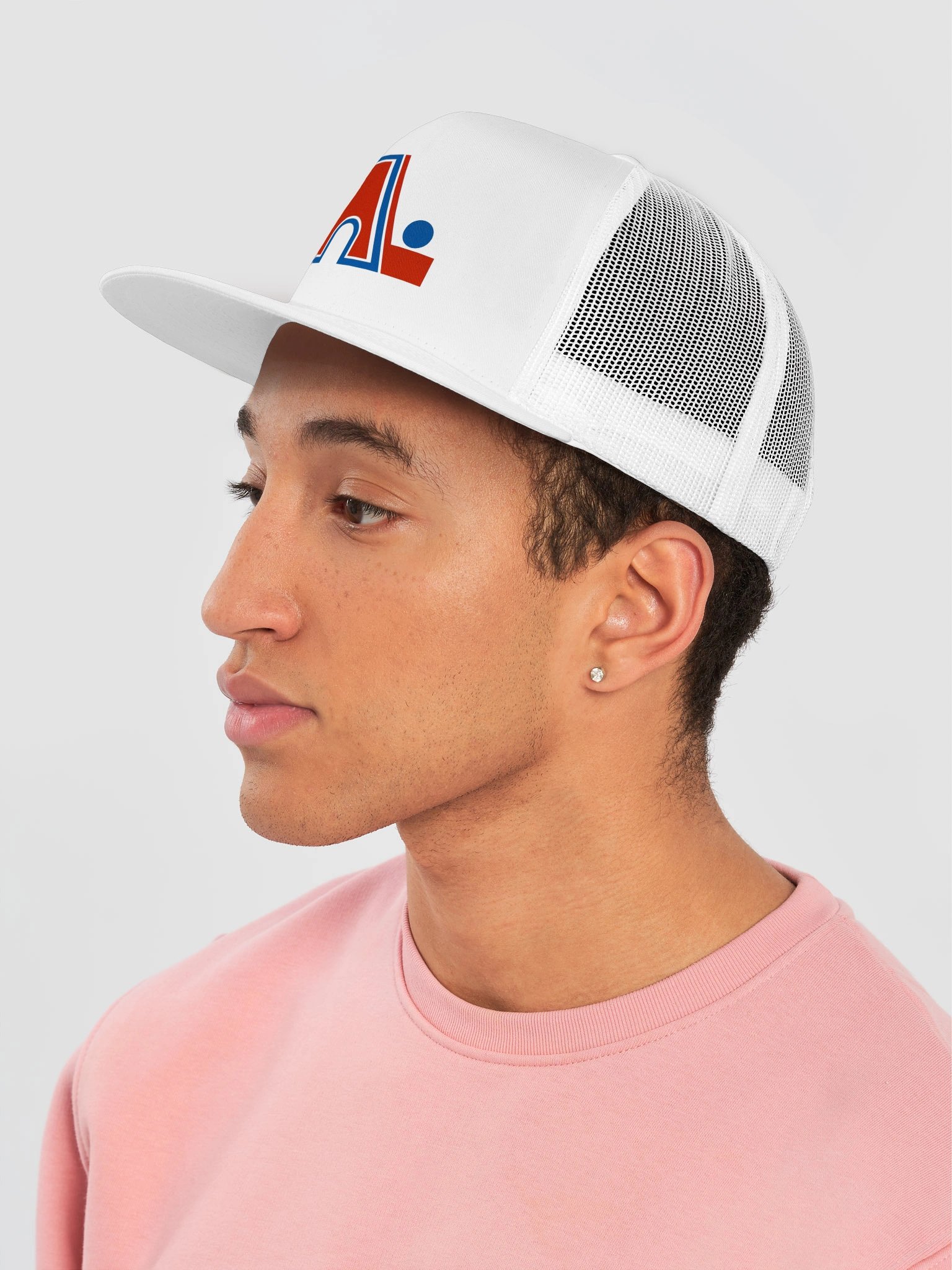 Quebec Nordiques Vintage Logo Trucker Cap product image (8)
