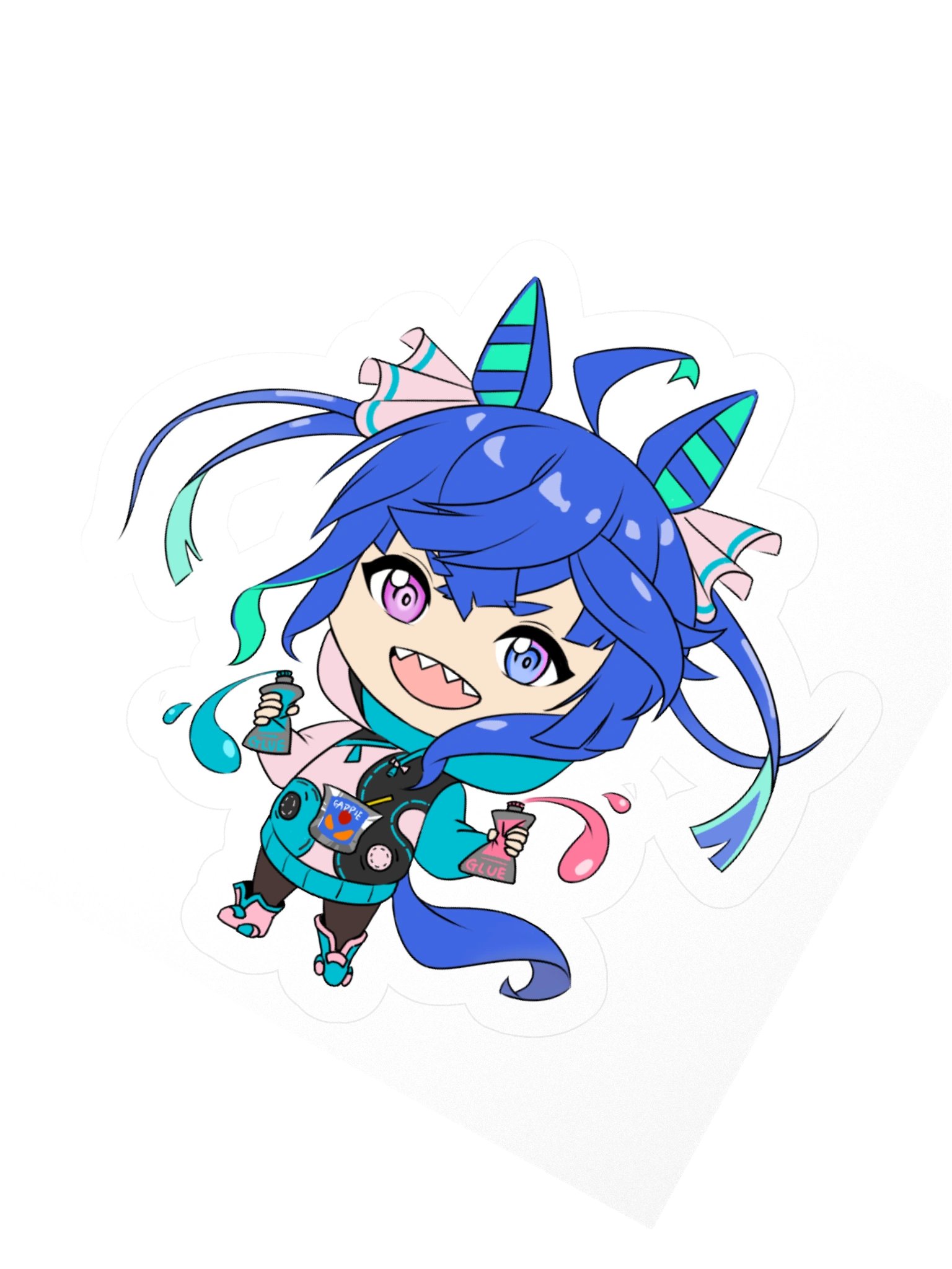 Twin Turbo x CeganCosplay Sticker product image (2)