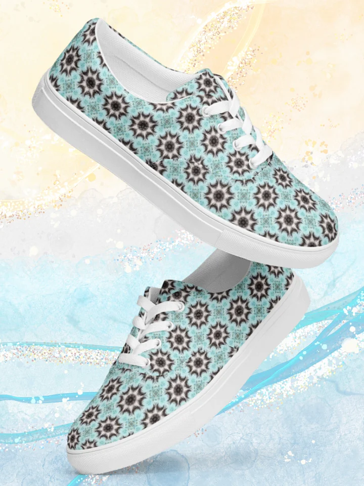 Symmetry in Bloom Canvas Shoes product image (1)