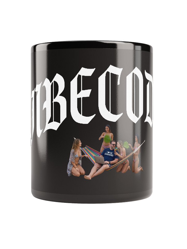 VIBECODER Black Glossy Mug product image (4)