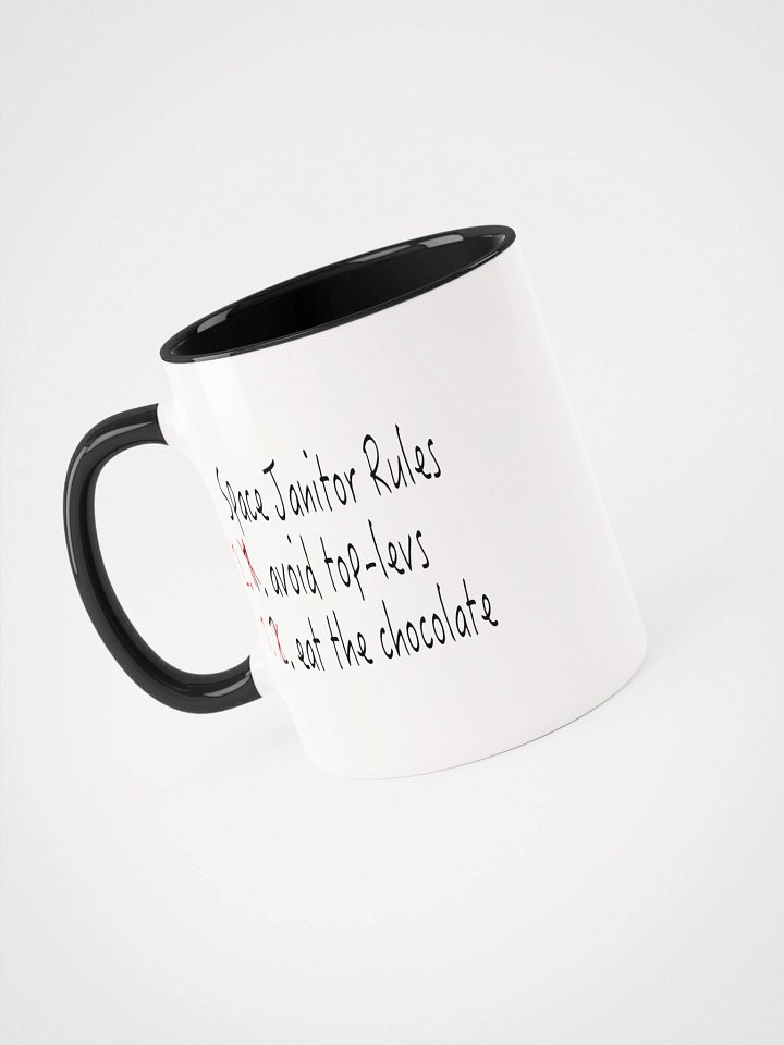 Space Janitor Rules Mug product image (2)