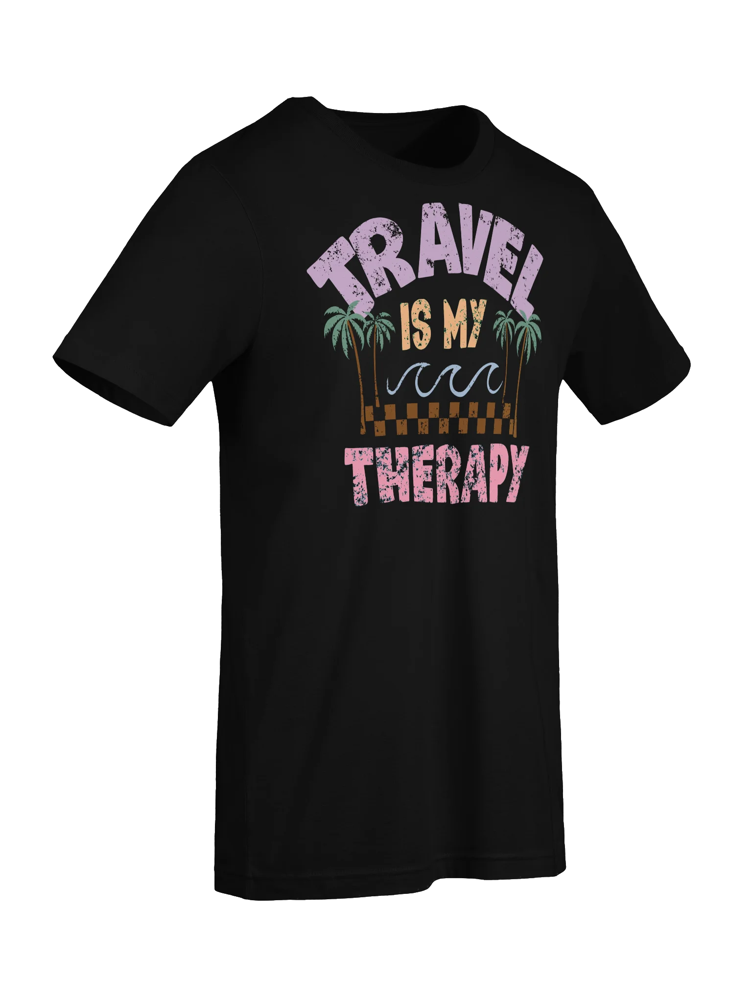 Travel Is My Therapy T-Shirt product image (7)