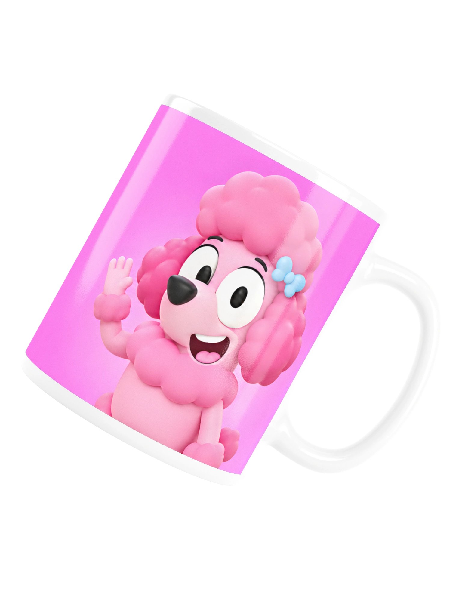 Pink Puppy - Premium White Glossy Mug product image (6)