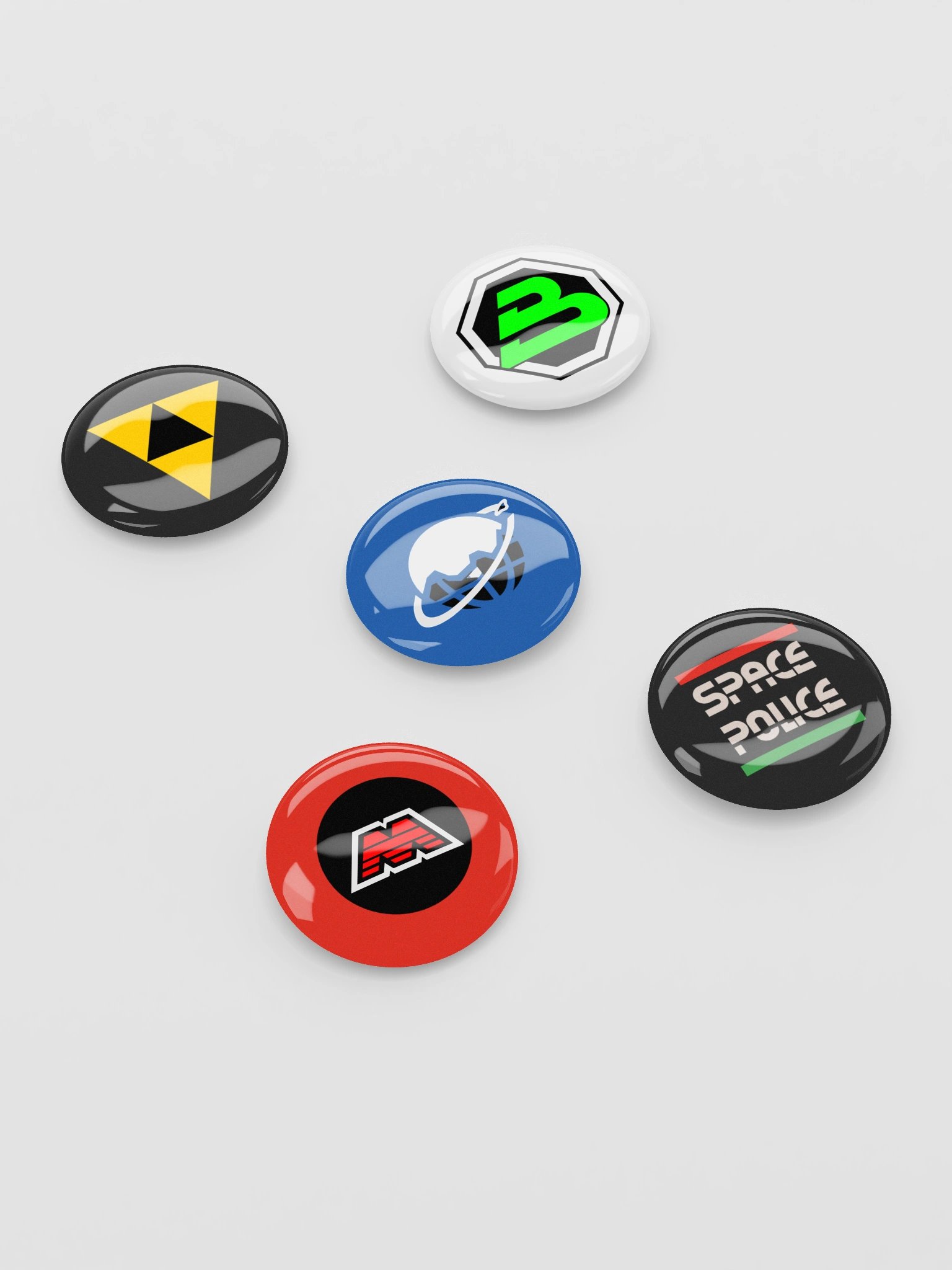 Blacktron & Company Pin Button Set product image (2)