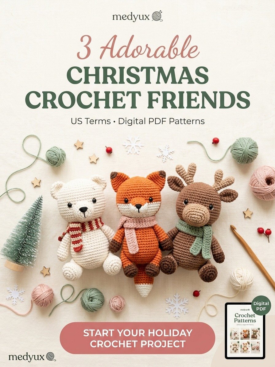 Christmas Amigurumi Crochet Patterns PDF product image (1)