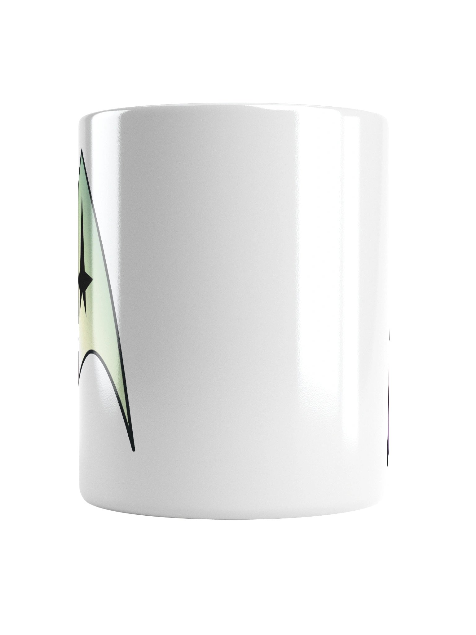 Genderfae Pride Gradient Starfleet Mug product image (5)