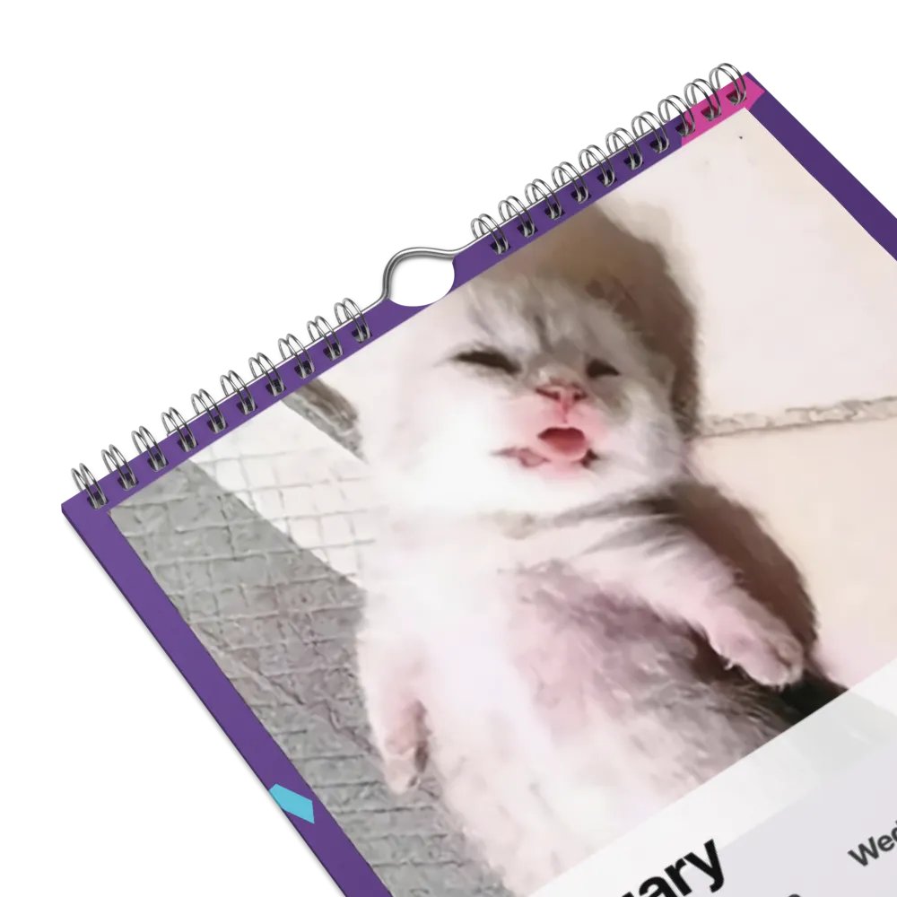 Wall Calendar (2024): Meme Cats product image (9)