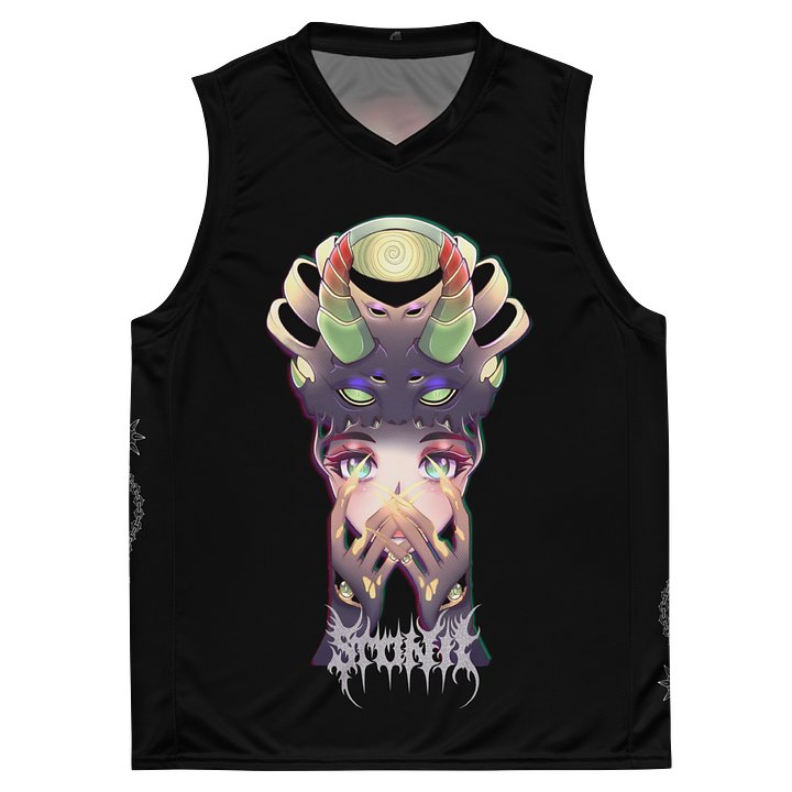 Monstro Basketball Jersey with weapon sides product image (2)
