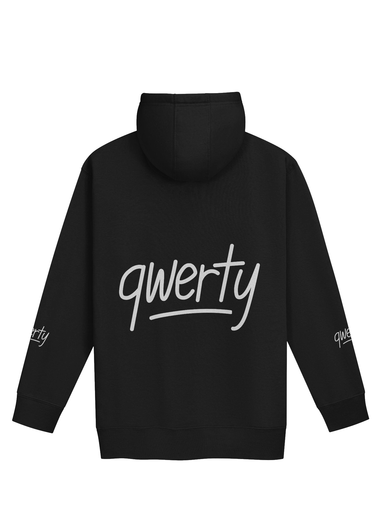 qwerty Hoodie (black) product image (2)