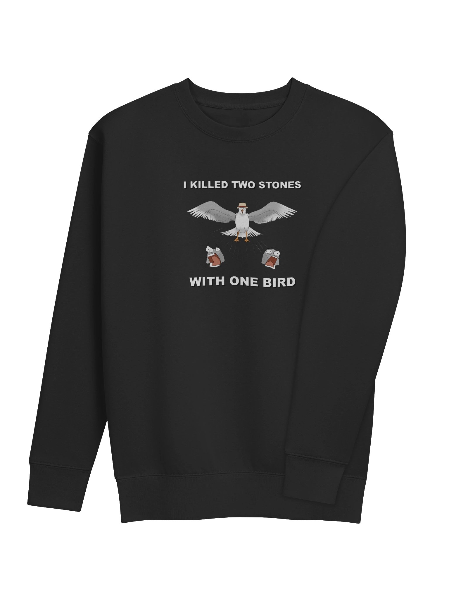 Two Stones with One Bird Sweatshirt product image (30)