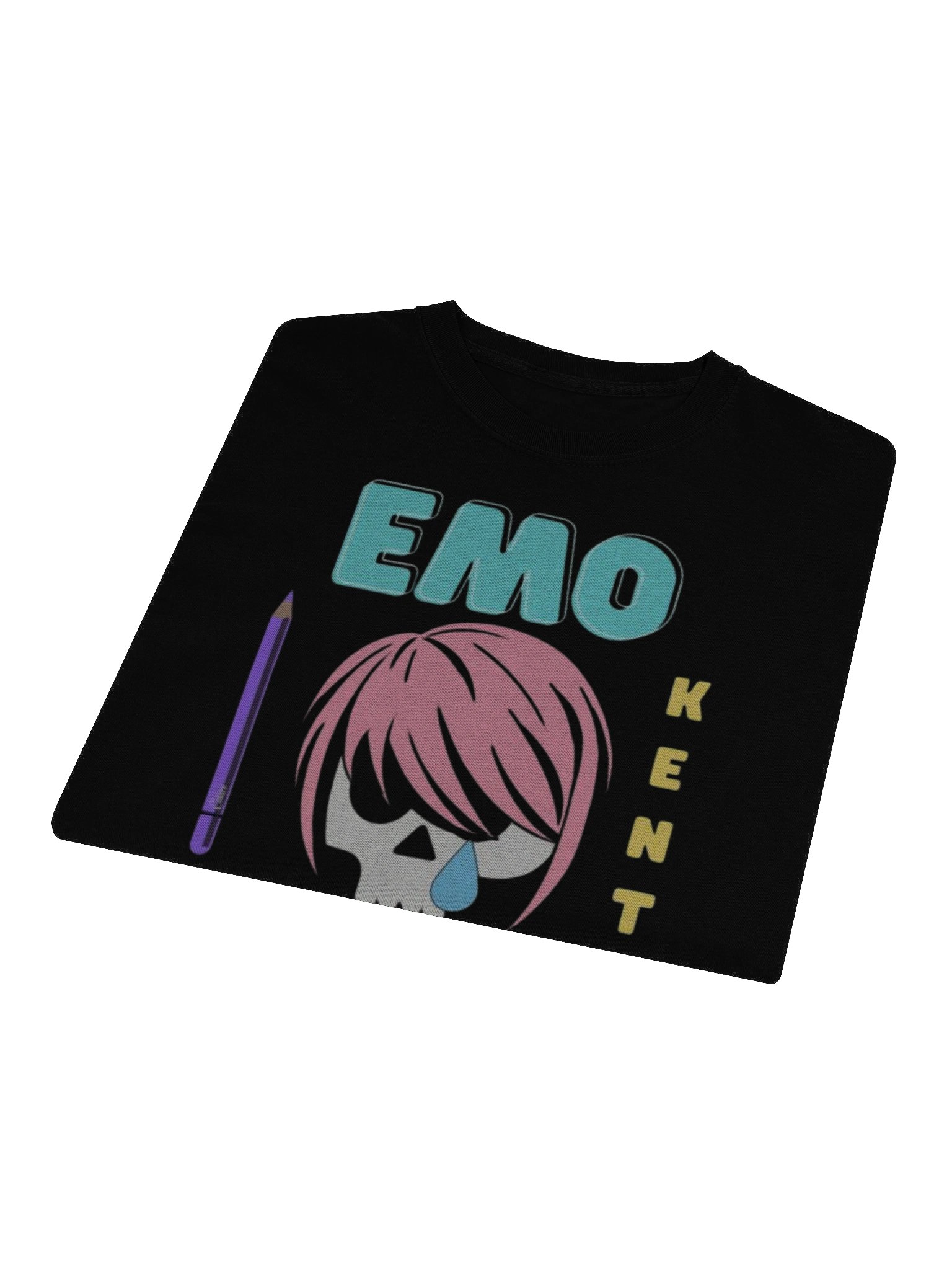 Emo Night Kent Sad Skull Long Sleeve product image (3)