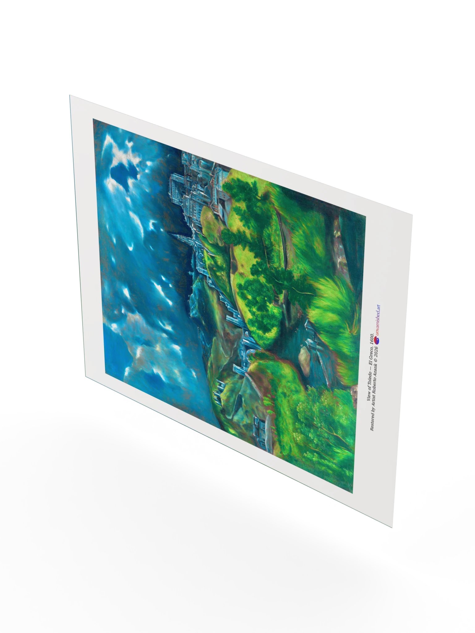 View of Toledo — Small Poster product image (8)