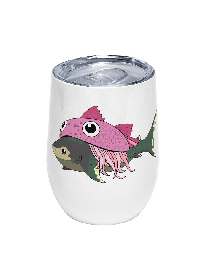 Manipulative Maws Double Walled Wine Tumbler product image (1)