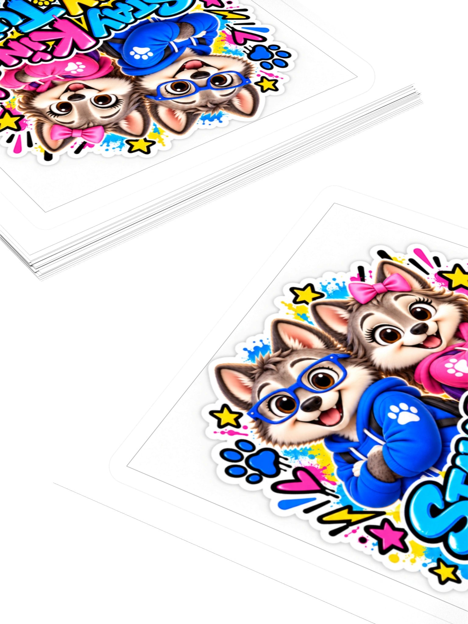 Stay Kind. Stay Tuff. – Del & Ziah Sticker product image (10)