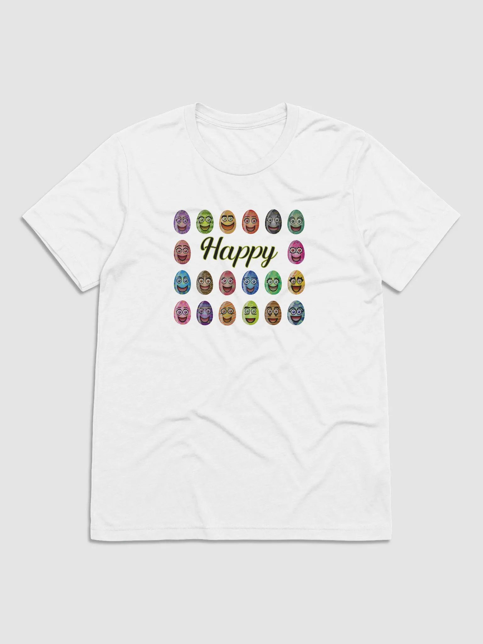 Happy Faces Tri-Blend Tee product image (1)