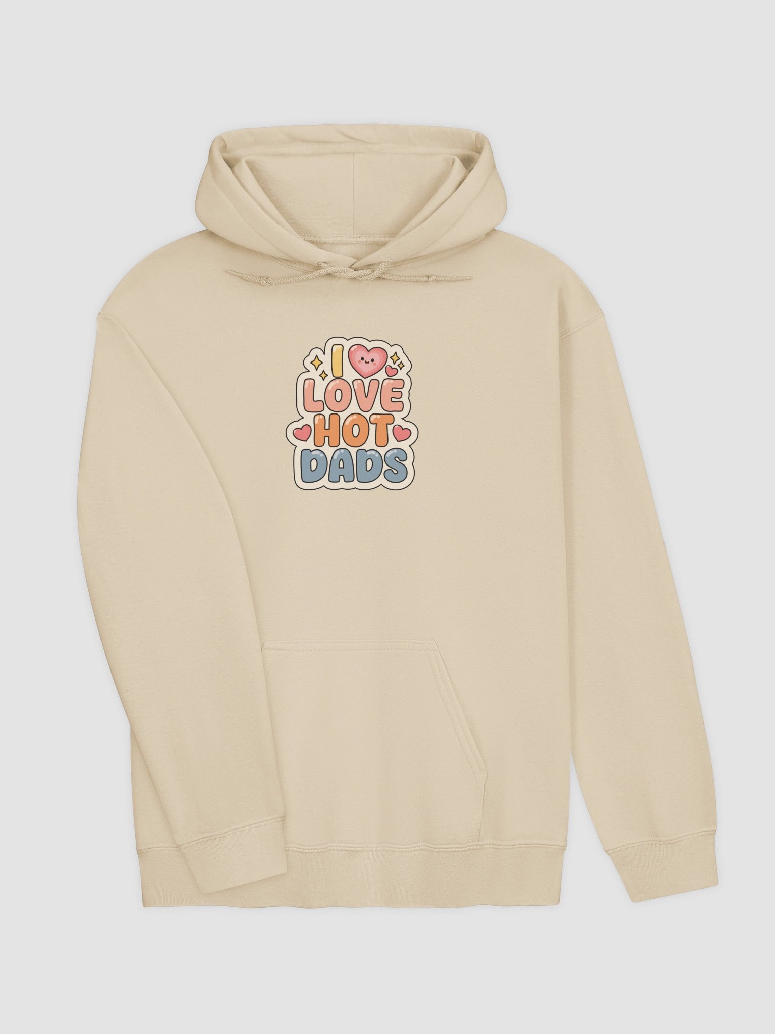 I Love Hot Dads Hoodie product image (3)