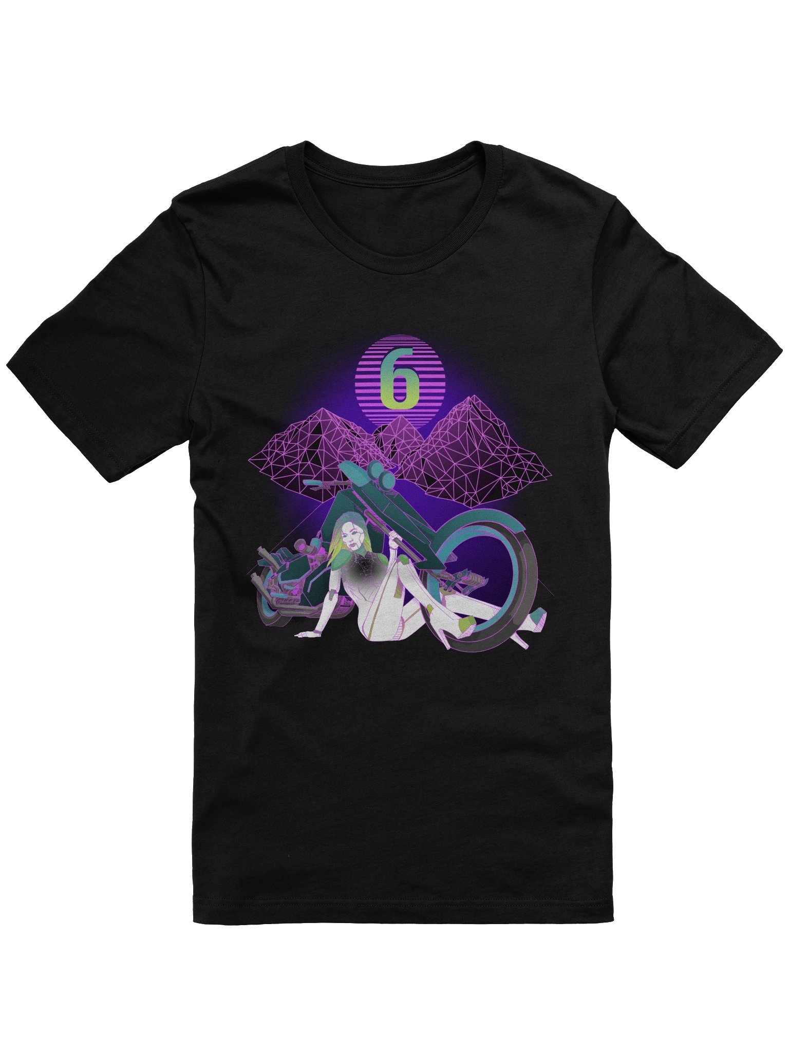Throwback VPC6 logo design shirt product image (1)
