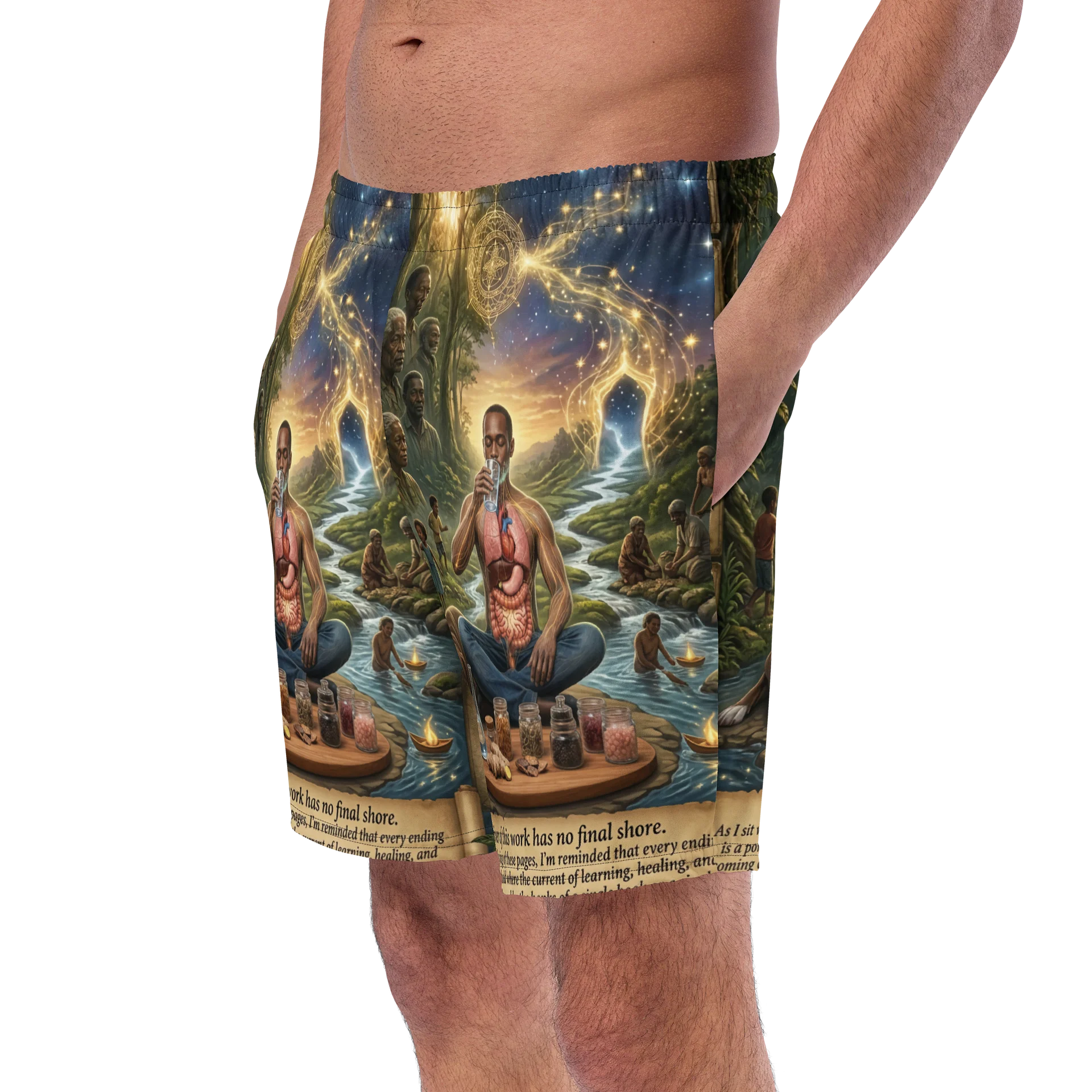 The Awakening Forest Swim Trunks product image (2)
