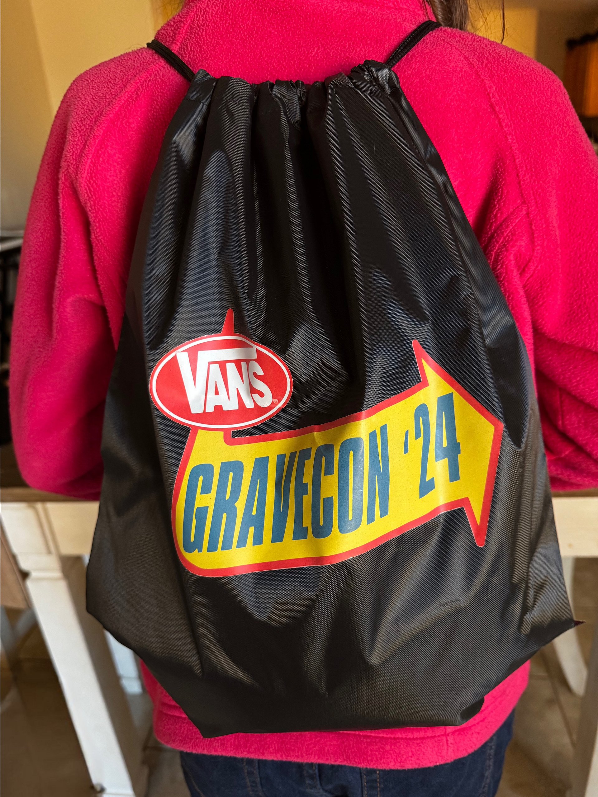 GC ‘24 Drawstring Backpack w Vans Logo product image (1)