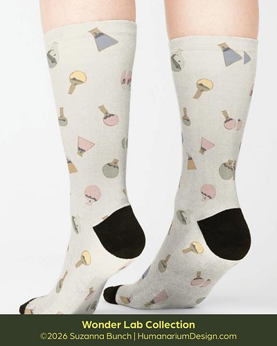 Keep it lowkey nerdy with these awesome socks!#science #lowkeynerd #spd #patterndesign