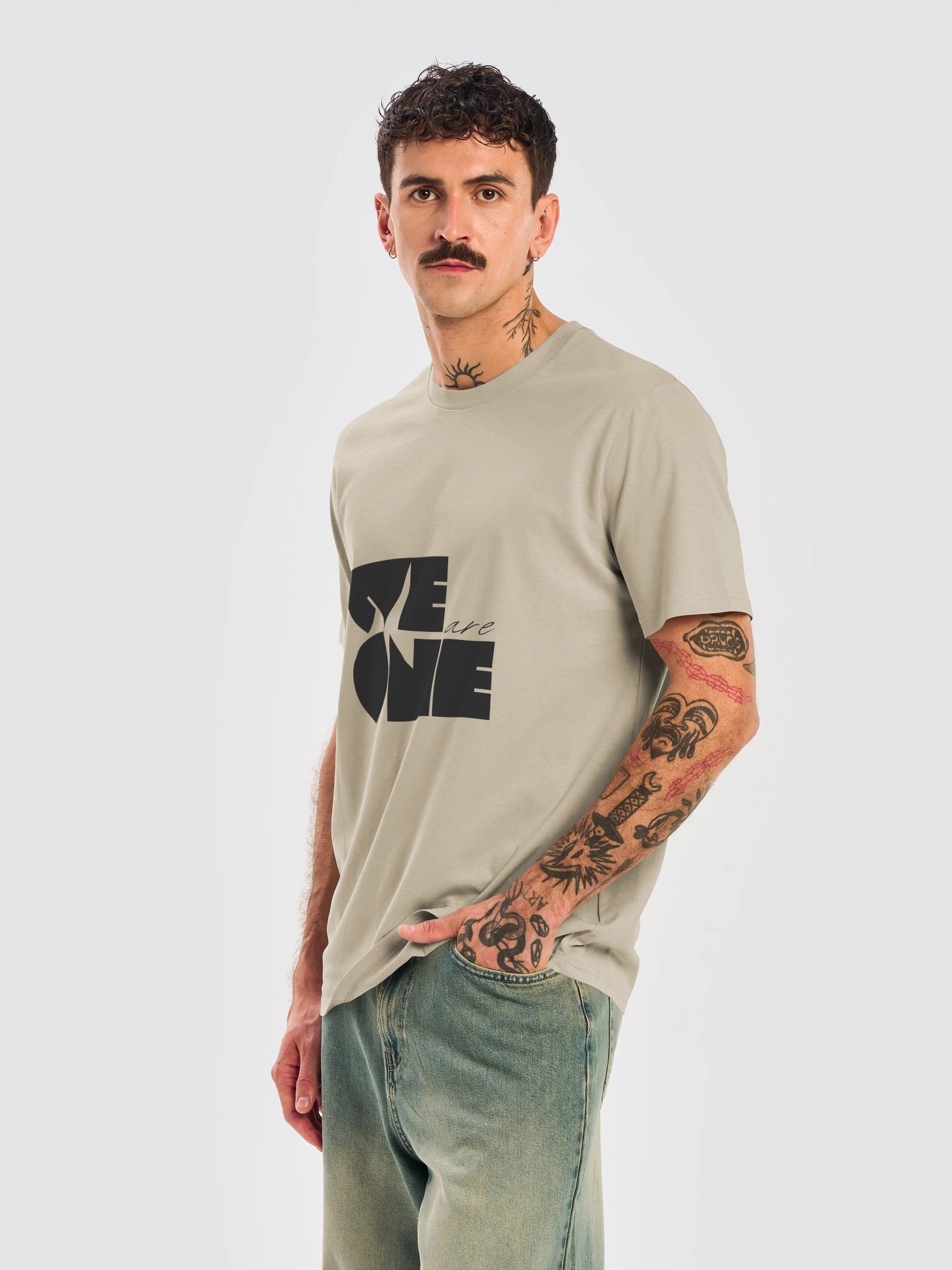 We Are One · Unisex Ribbed-Neck Tee product image (23)