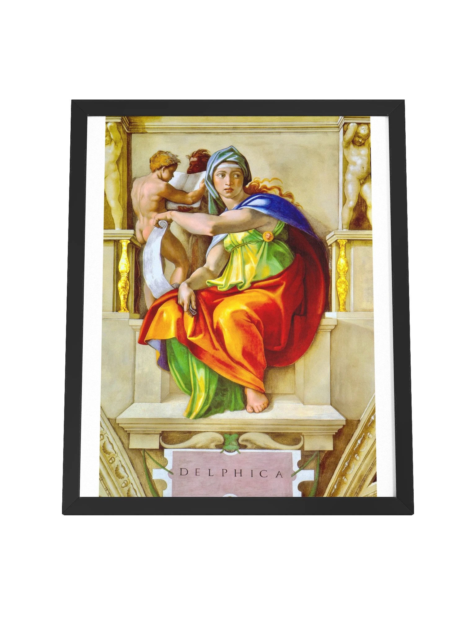 The Delphic Sibyl — Large Framed Matte Poster product image (8)