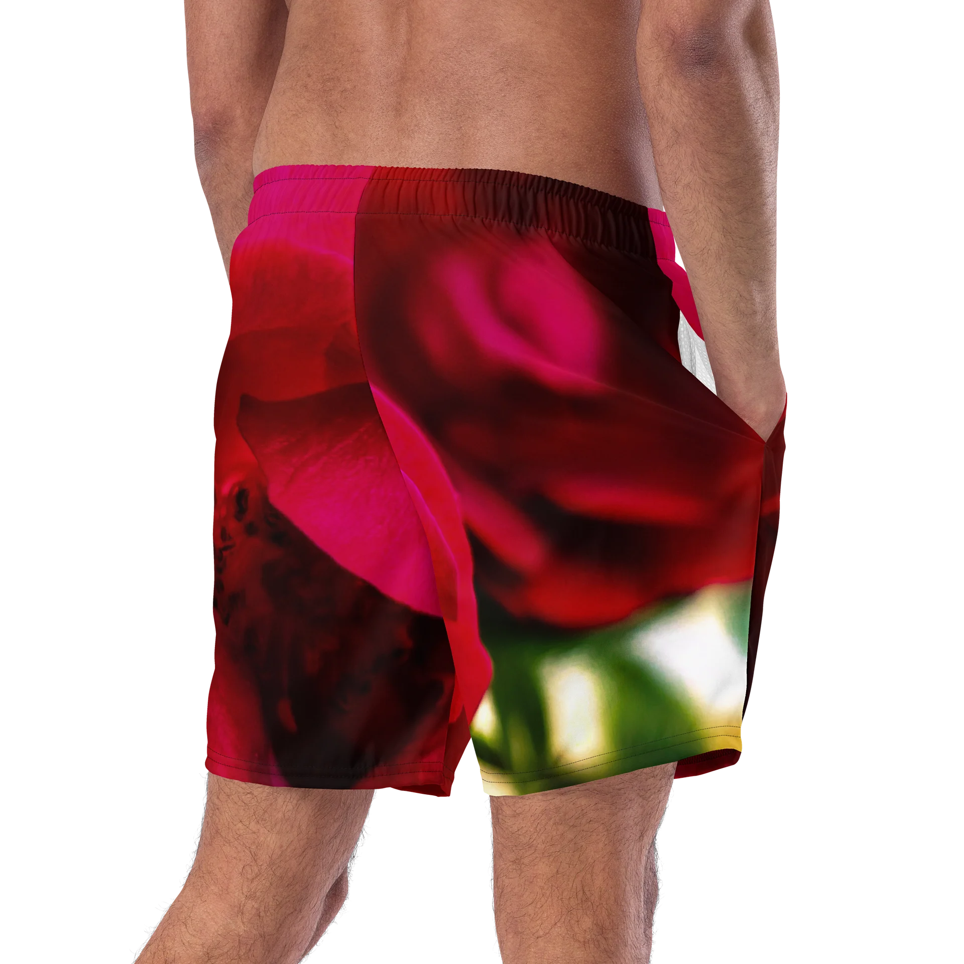 Red Roses Swim Trunks product image (9)