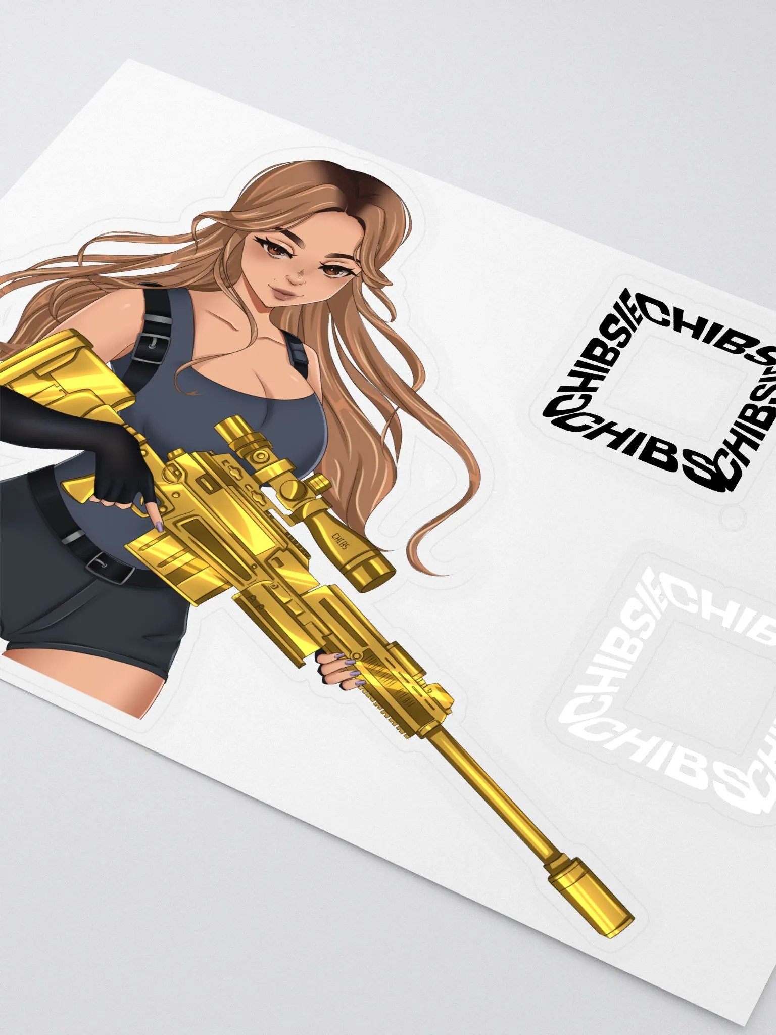 SNIPERCHIBS STICKER & LOGO product image (1)