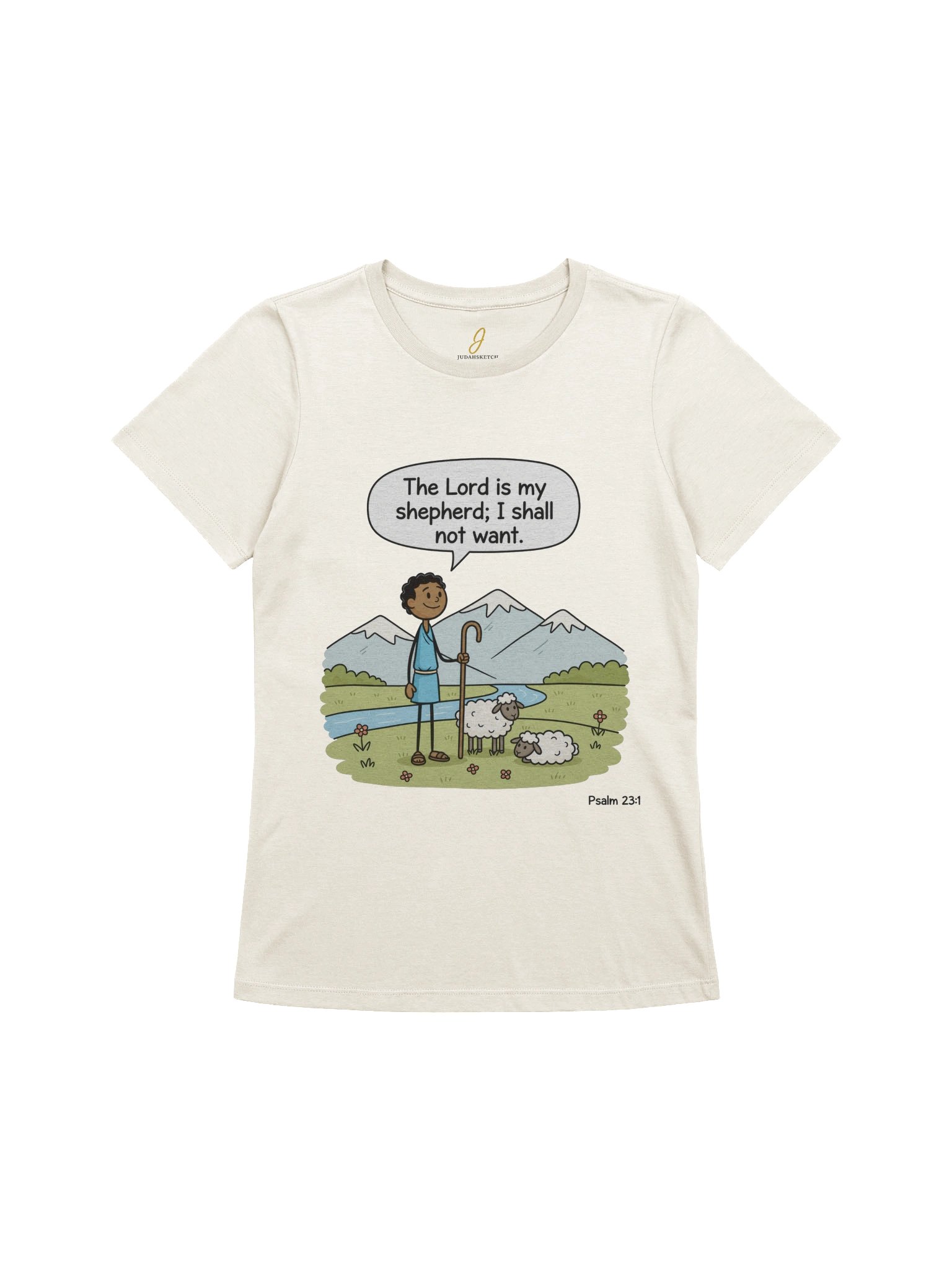 Psalm 23 Shepherd Women's Relaxed-fit T-Shirt product image (2)